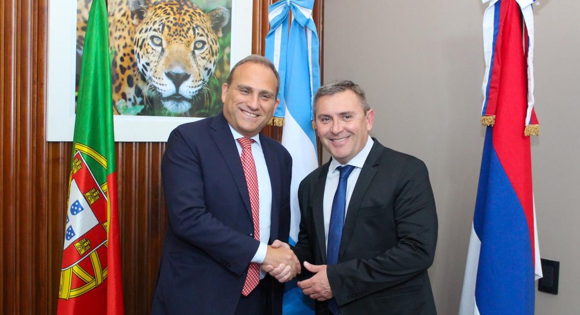Embajador de Portugal visita Misiones para potenciar vínculos comerciales y cooperación académica