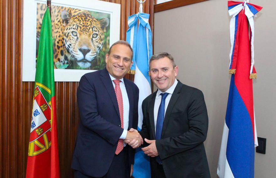 Embajador de Portugal visita Misiones para potenciar vínculos comerciales y cooperación académica