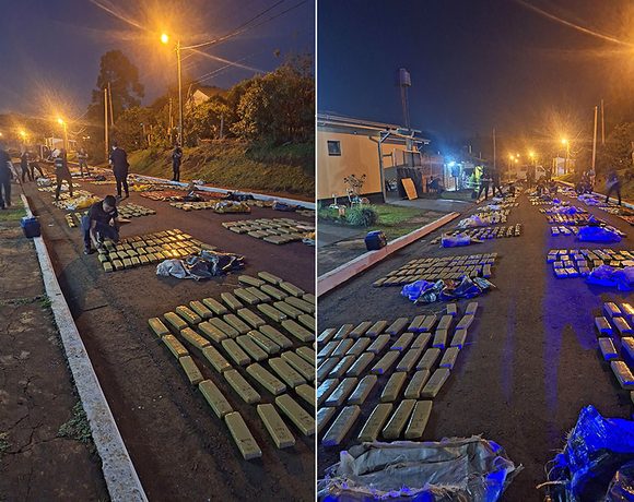Hallaron casi dos toneladas de marihuana en General Urquiza: buscan a dos sospechosos