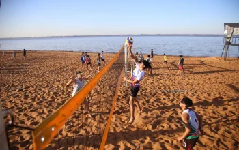 Costa Sur será sede de un Torneo Internacional de Beach Vóley con duplas de cuatro países