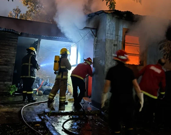 Un hombre falleció calcinado dentro del incendio de su casa