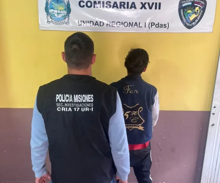 Posadas: detuvieron a un joven que robó dos notebooks de una vivienda